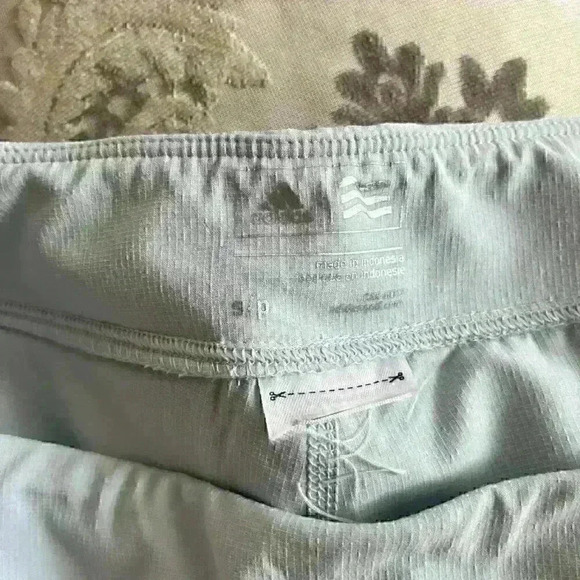 Adidas Golf  Skort Skirt Pull On Elastic Waist Pockets Stretch Blue - Picture 6 of 8